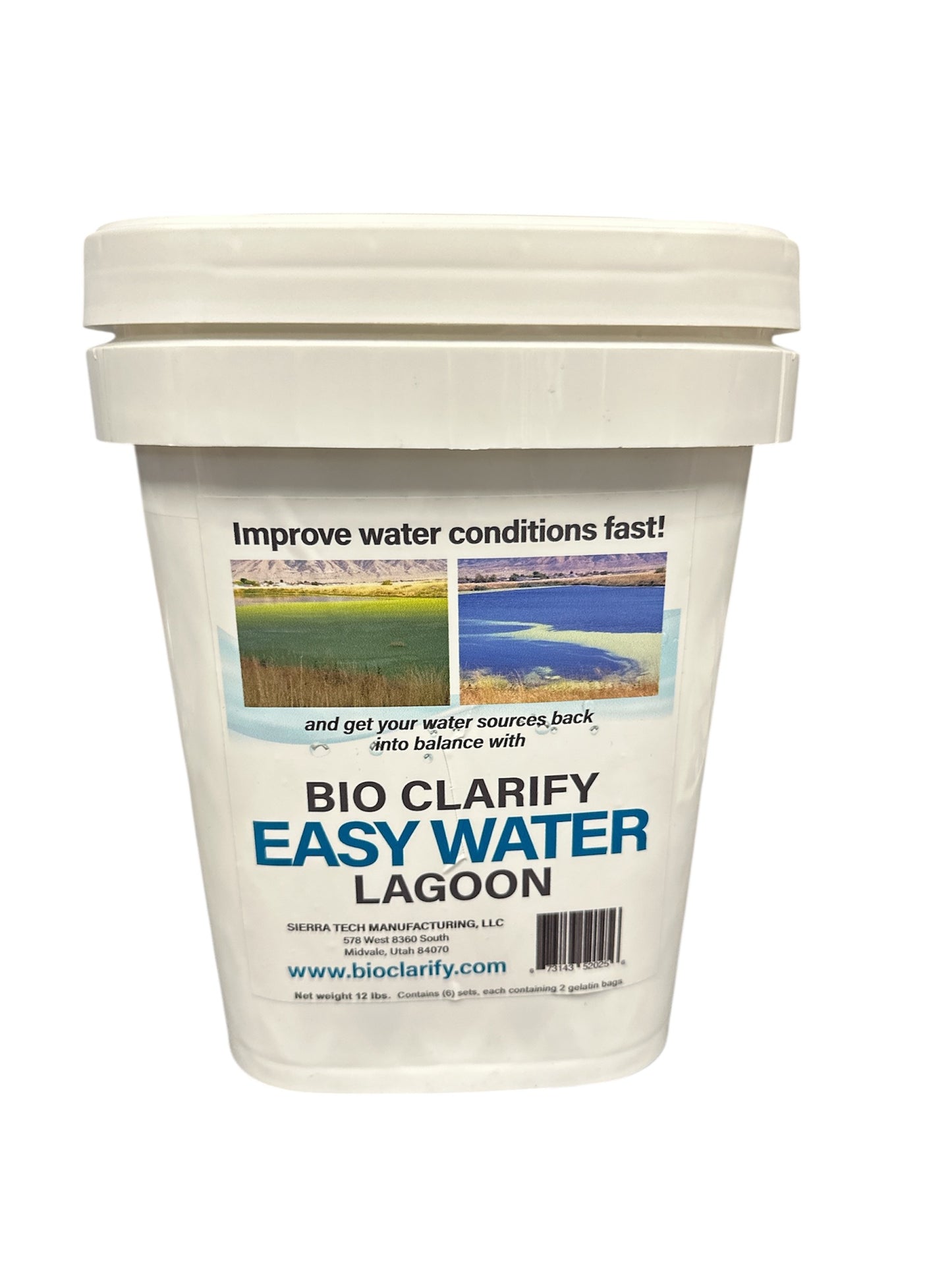 Bio-Clarify Easy Water Bags - Lagoon