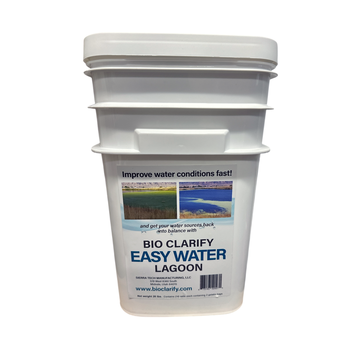Bio-Clarify Easy Water Lagoon bag sets part A & B