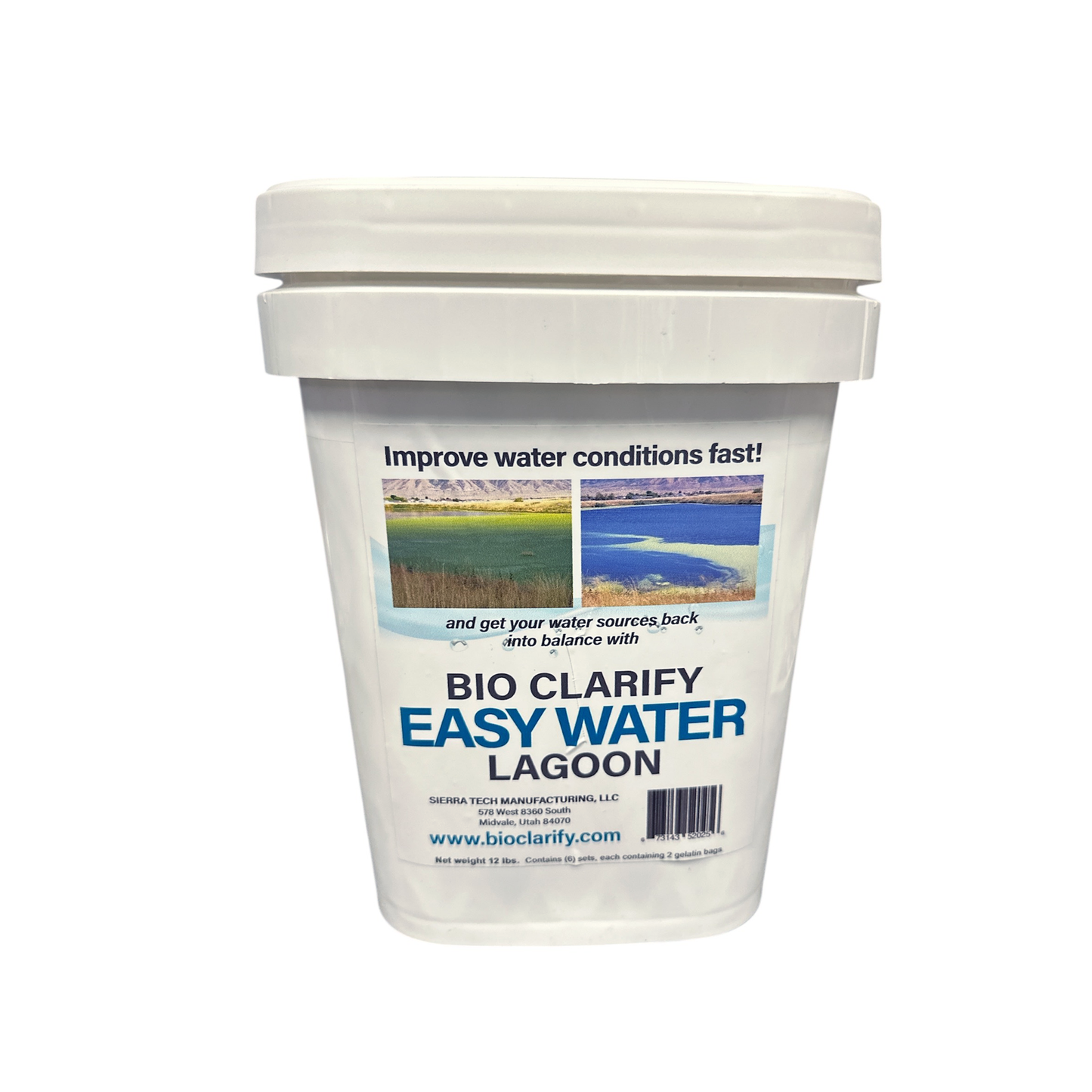 Bio-Clarify Easy Water Lagoon bag sets part A & B
