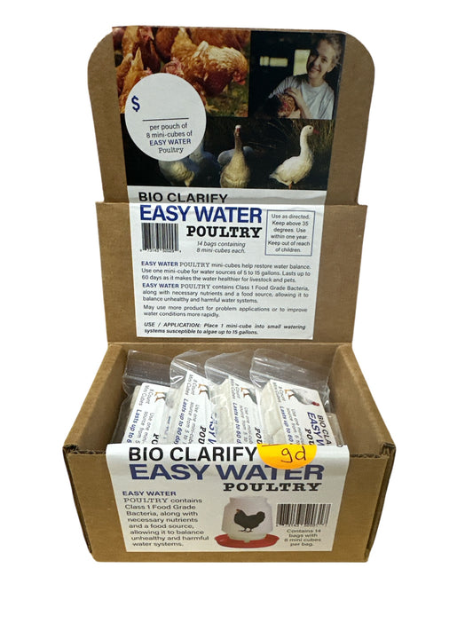 Bio-Clarify Easy Water Cubes - Poultry